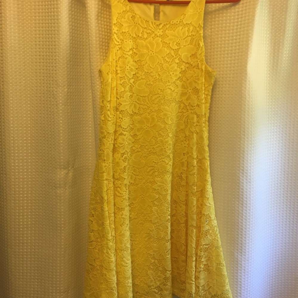 C&A Yellow Lace Dress
